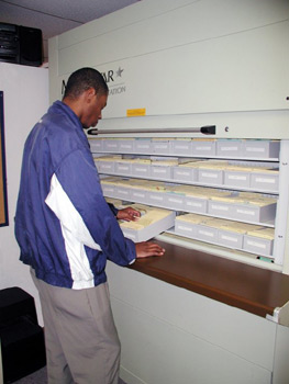 Check Storage in Electronic File Cabinets