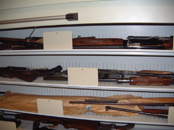 Gun Parts Vertical Carousels- Evidence Storage- Gun Parts Vertical Carousels